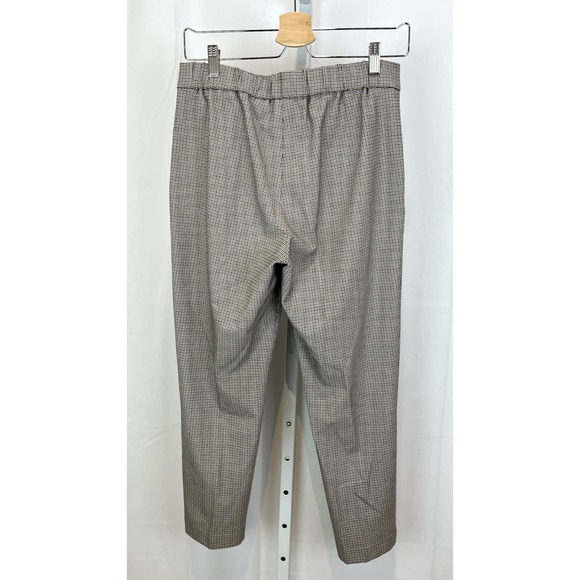 BABATON Aritzia Conan Pants Plaid Pull On Ankle Crop Multicolor Size 6 - Picture 2 of 8